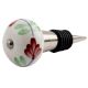 Cherry lily Ceramic Wine Stopper